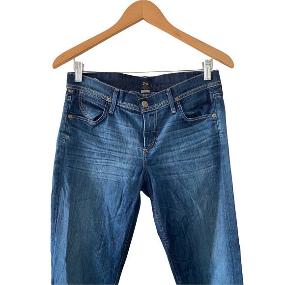 Citizens of Humanity Womens Dani Cropped Straight Leg Jeans Blue Size 28 - Picture 3 of 11